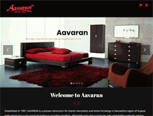 Tablet Screenshot of aavaran.com